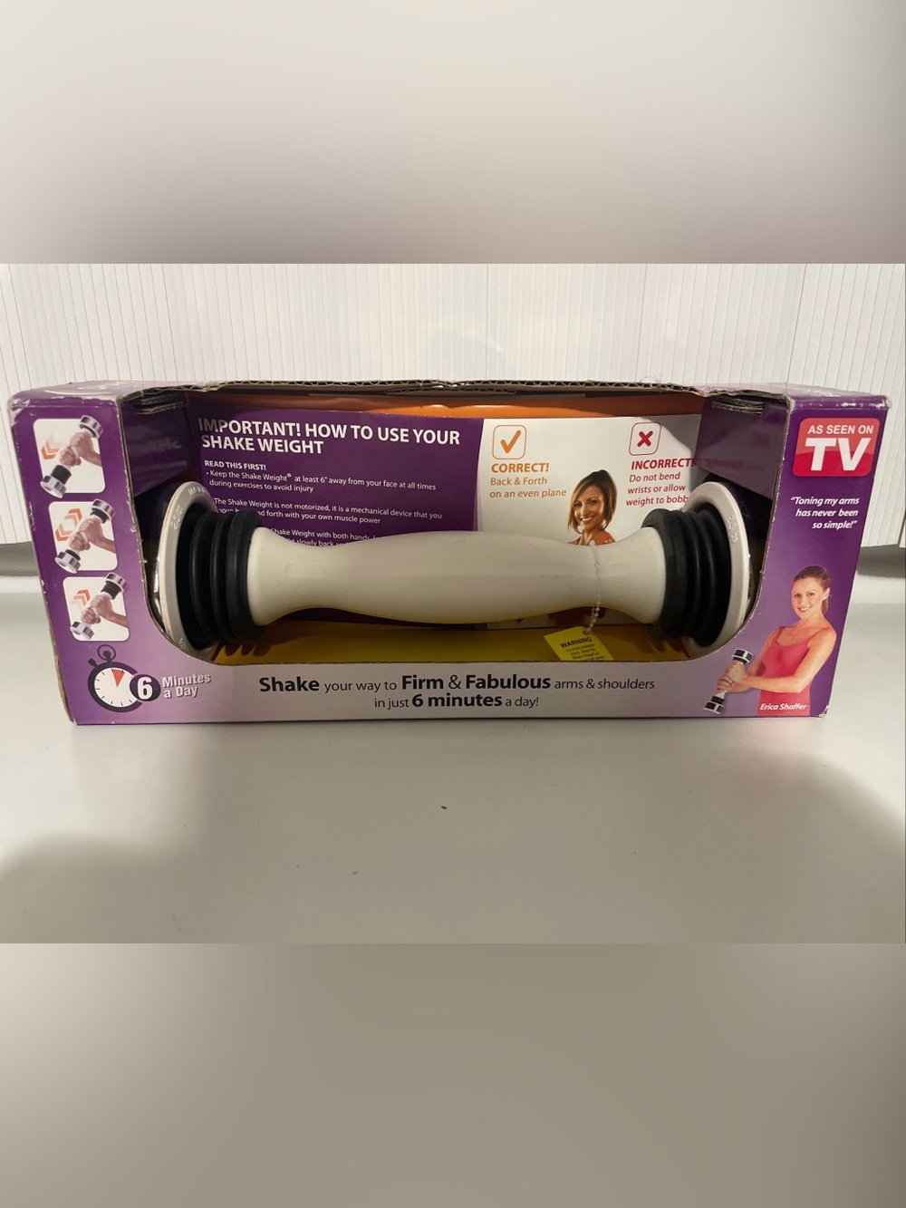 Shake Weight (SW-MC6) Exercise Weight 2-1/2 Lb
